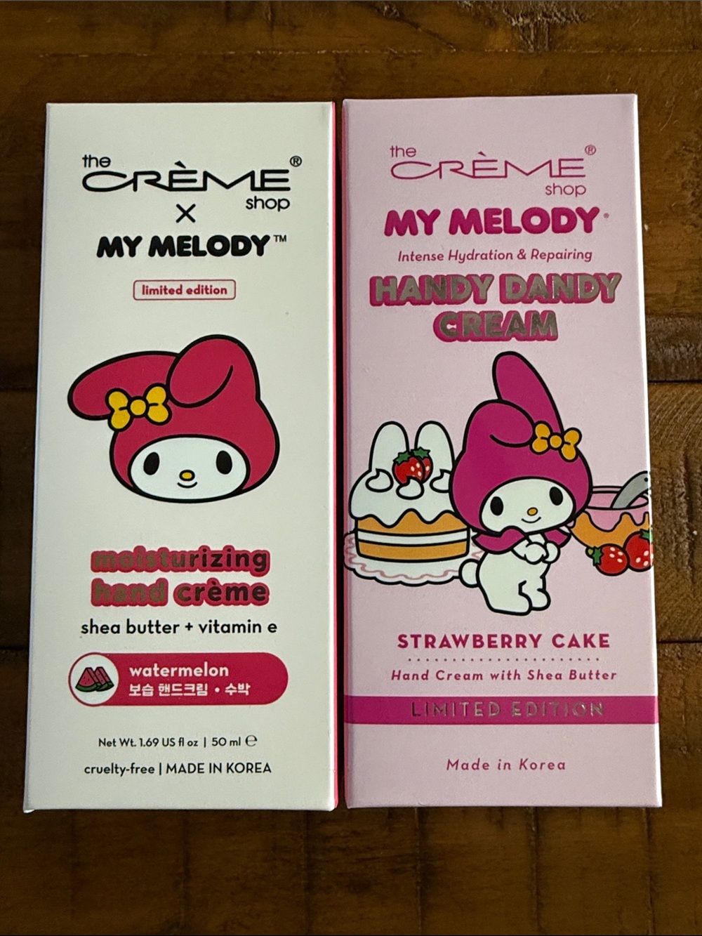 The Crème Shop My Melody hand cream- new in box